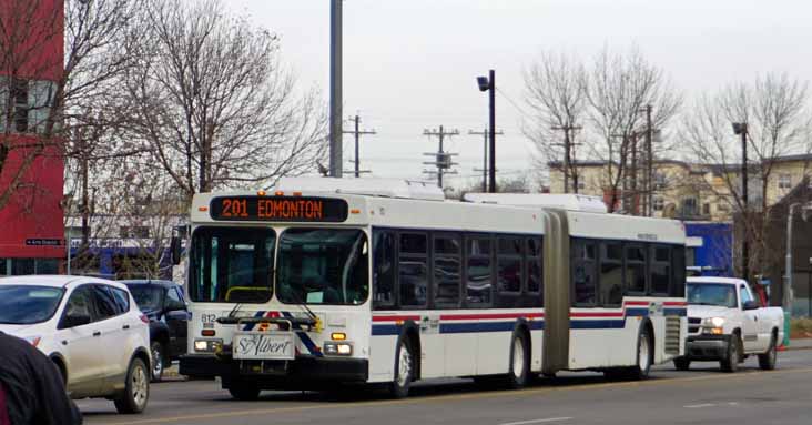 St Albert Transit New Flyer D60LF 812